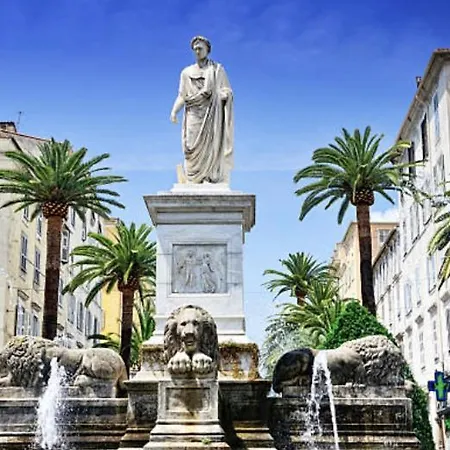 T2 Avec Piscine Chauffee - Vue Mer Exceptionnelle- Les Calanques Routes Des Sanguinaires- Parking Inclus & Wifi 아작시오